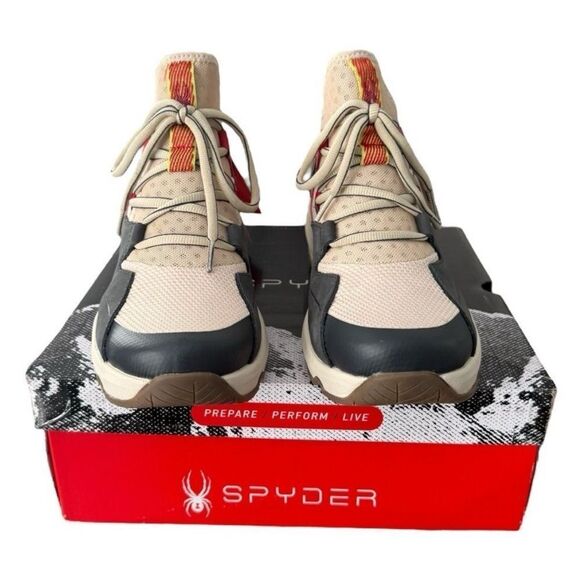Spyder Beige and Red Sneakers Spyder Cadence Sneaker Sand Women’s Size 9.5 - Picture 5 of 14